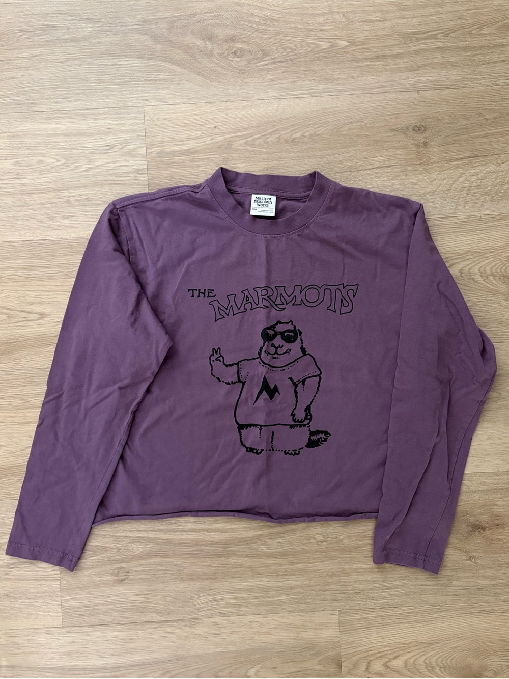 Marmot The Marmots Living Ink Long Sleeve T-Shirt - Hazy Purple
